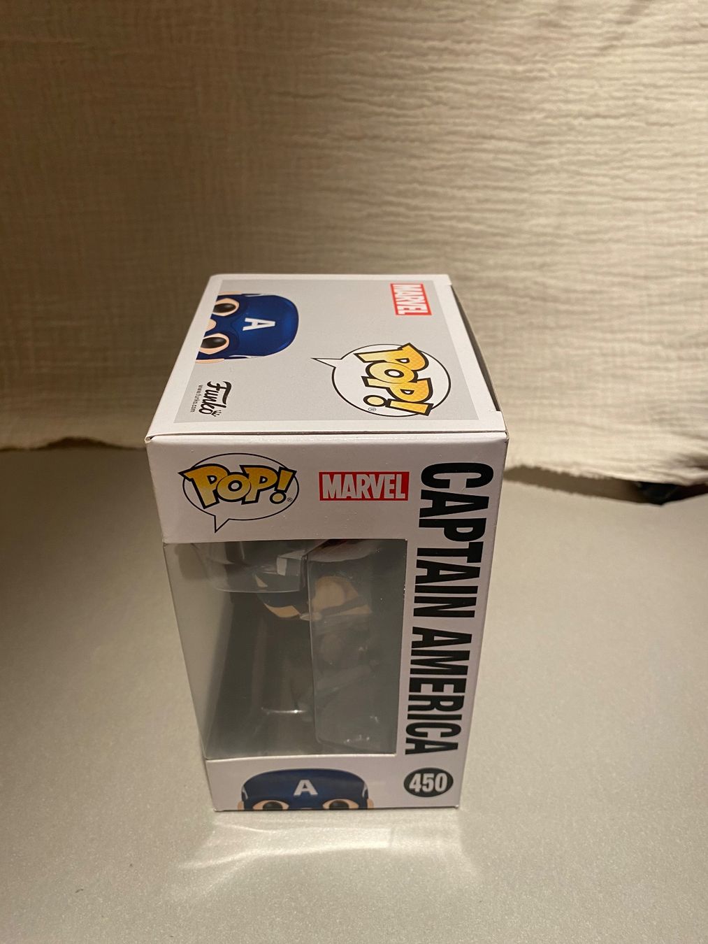 Marvel Statuette: Marvel Funko Pop - Capatin America – Nuovo e nell'imballaggio originale da Lenzburg venduto da Tschall 2