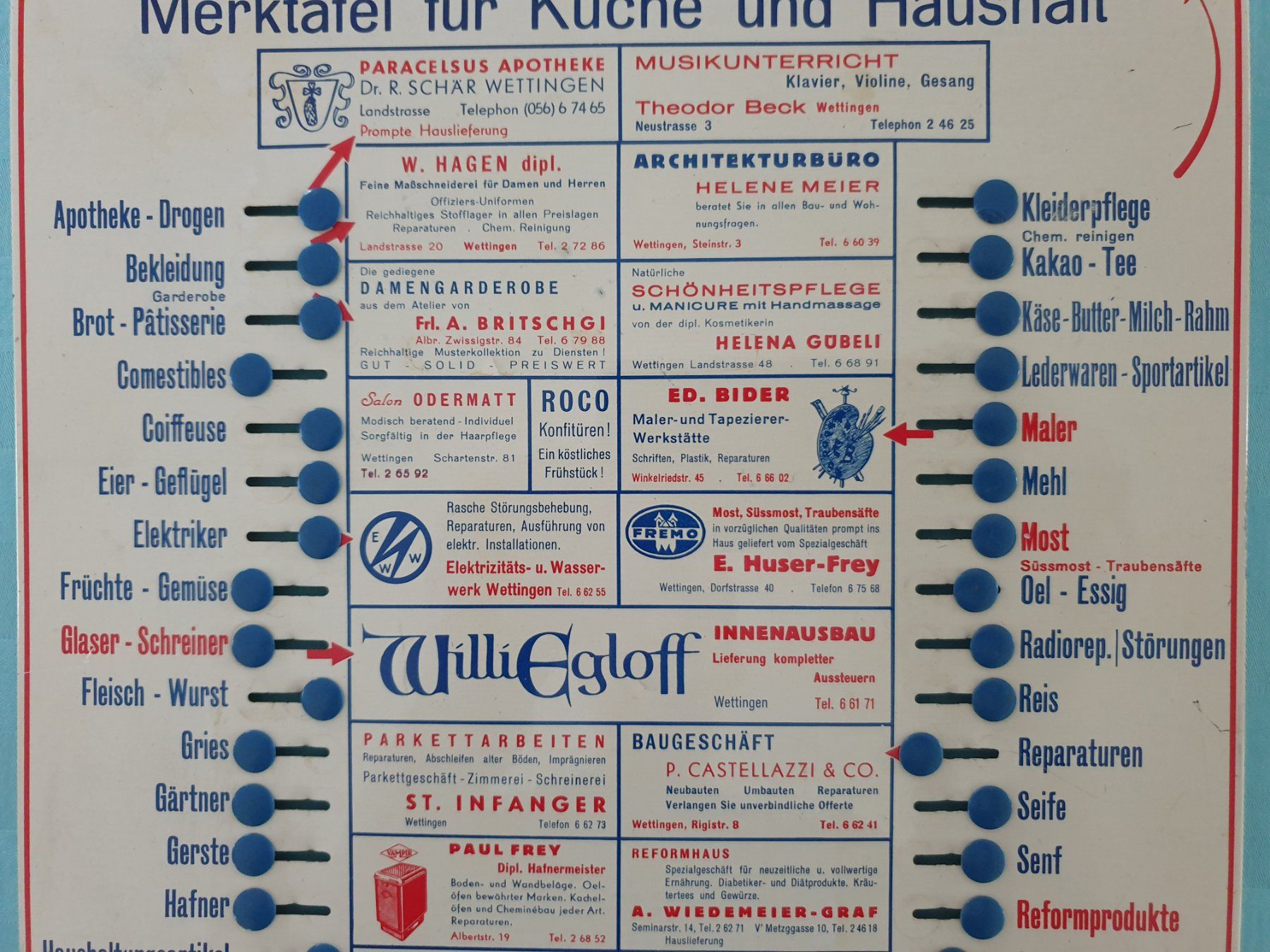 Schilder: Werbung Blech Schild – Gebraucht aus Mörschwil von spirspi 4