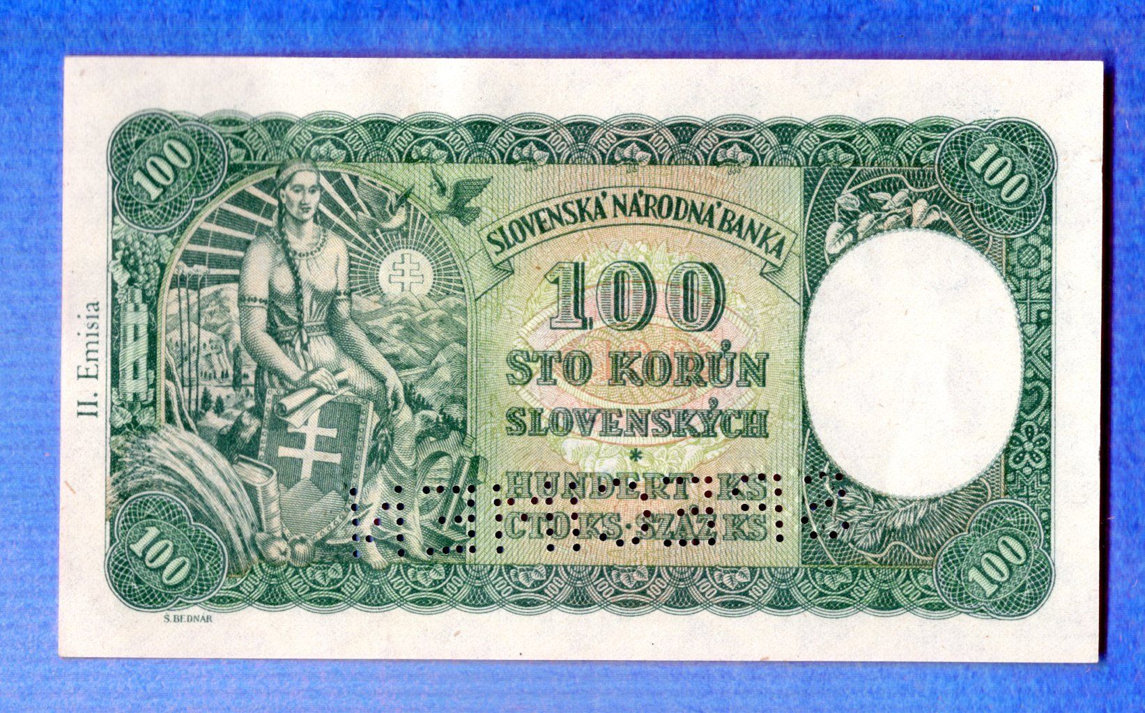 Banconote: Slovenia 100 korun Specimen UNC – Nuovo (secondo la descrizione) da Leibstadt venduto da baroc333 1