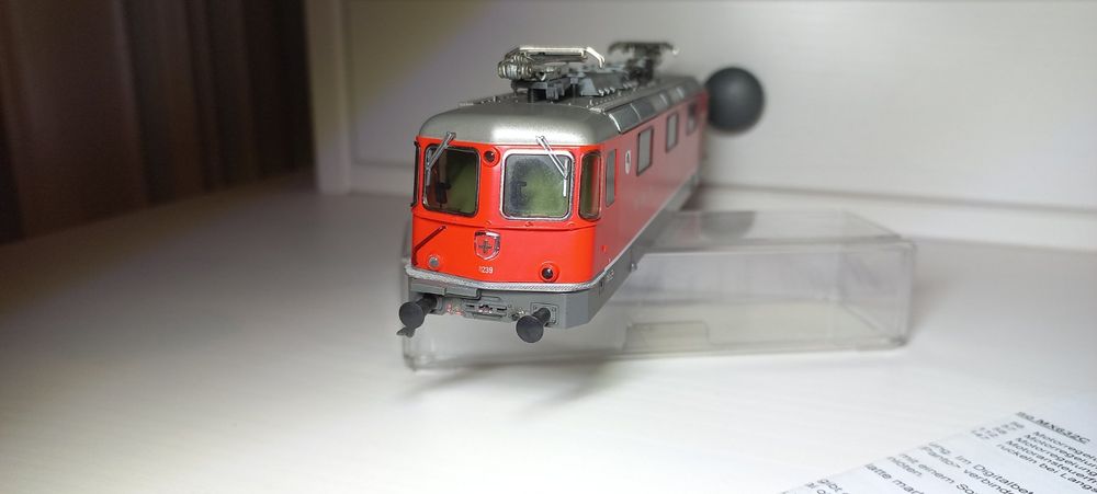 HAG SBB Re 4/4 II 11239 Porrentruy H0 1:87 für Bastler (Defekt) in ...