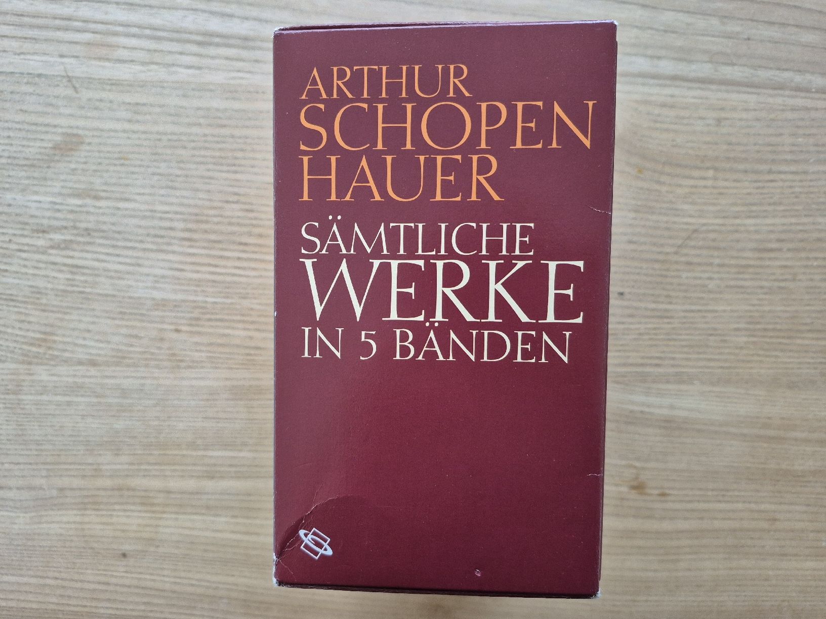 Libri: Schopenhauer Sämtliche Werke in 5 Baenden Buchbox – Usato da Biel/Bienne venduto da vpi1996 1