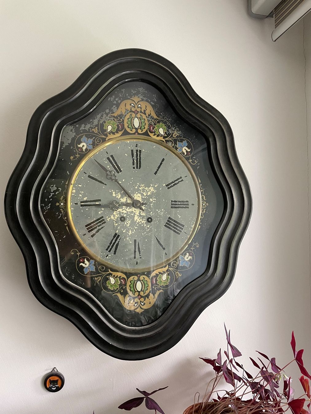 Orologi: Antike Morez-Uhr, Rahmenuhr, ca. 1870 – Usato da Chur venduto da Celectra