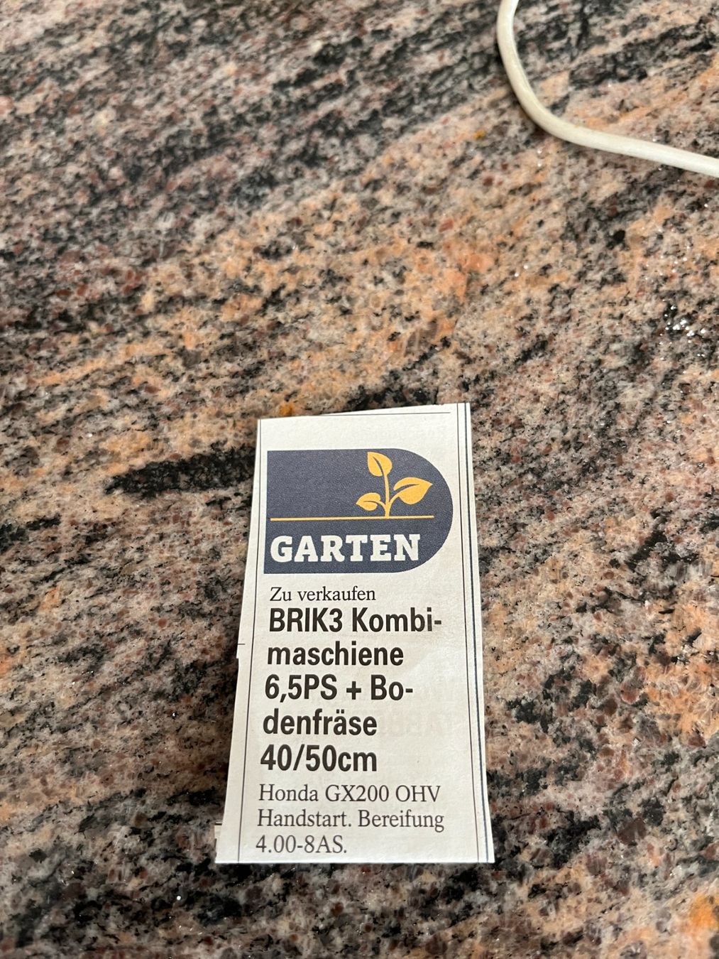Toutes les machines: Bodenfräse – D'occasion à Ettingen par dar_rqn6 4