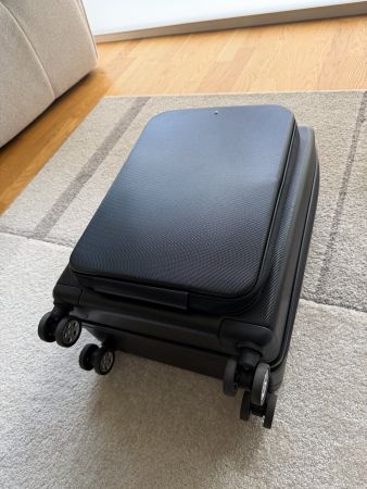 MONTBLANC Nightflight Trolley 4 Wheel Black Hardshell