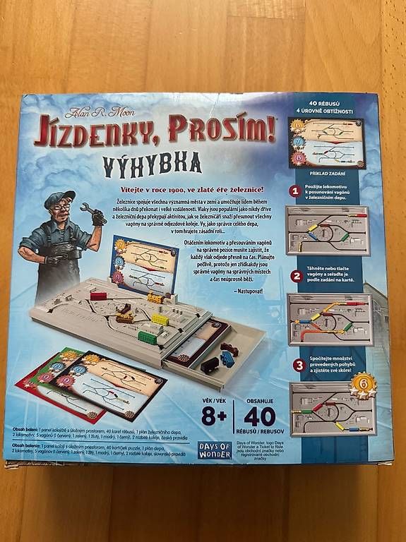 Spiele: Eisenbahn Logikspiel – Gebraucht aus Wallisellen von mamivon2 1