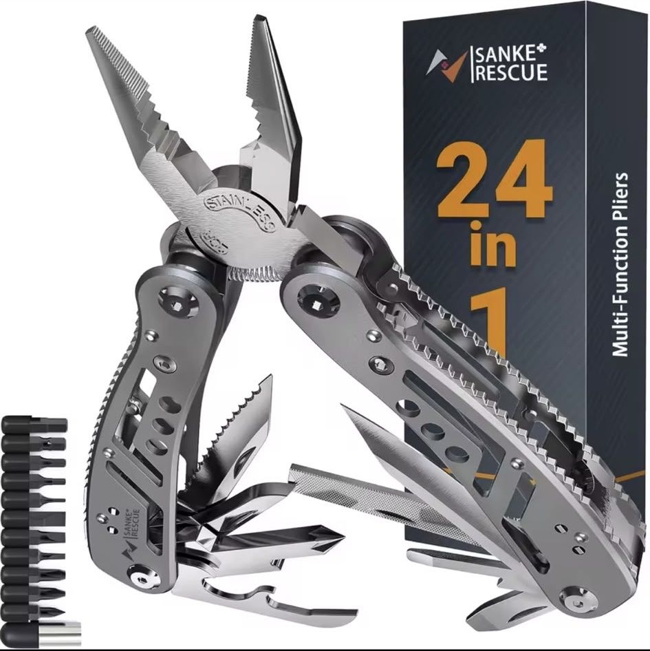 Tutti gli attrezzi: Stainless Steel Multi-Tool Pliers Set – Nuovo e nell'imballaggio originale da Genève venduto da hopswissglobal