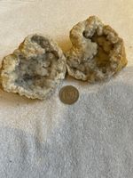 Wunderschöne Geode zum Aufbrechen - Quarz Kristall!