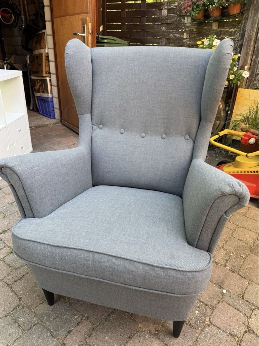 Ikea Sessel: Ohrensessel Strandmon – Gebraucht aus Basel von lin_629h