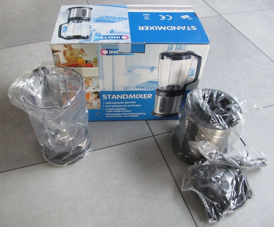 Standmixer Inotec, 5 Leistungsstufen, 600 W, neuwertig (Neu und ...