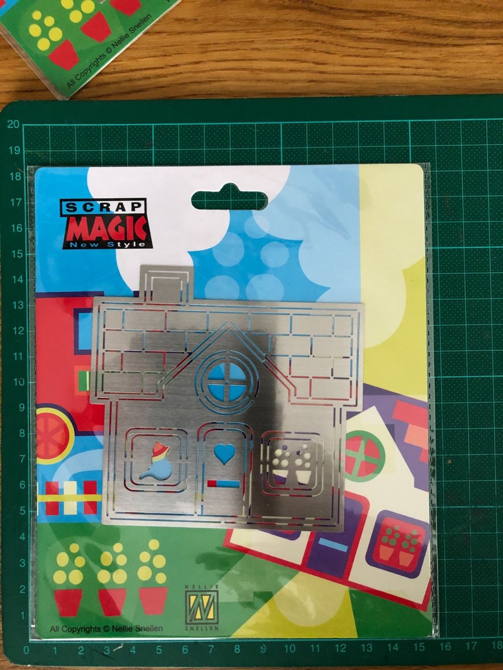 Sciablone: Scrap Magic-New Style- Nellies - 5 Stk. - Vorlage – Nuovo e nell'imballaggio originale da Fischbach-Göslikon venduto da 78anna 4