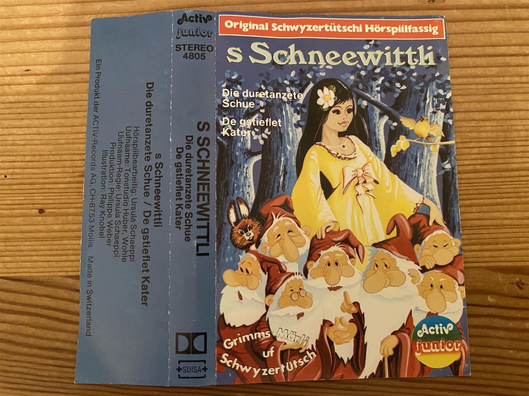 Musicassette: Kassette - S SCHNEEWITTLI & – Usato da St.Gallen venduto da kingsamas 3