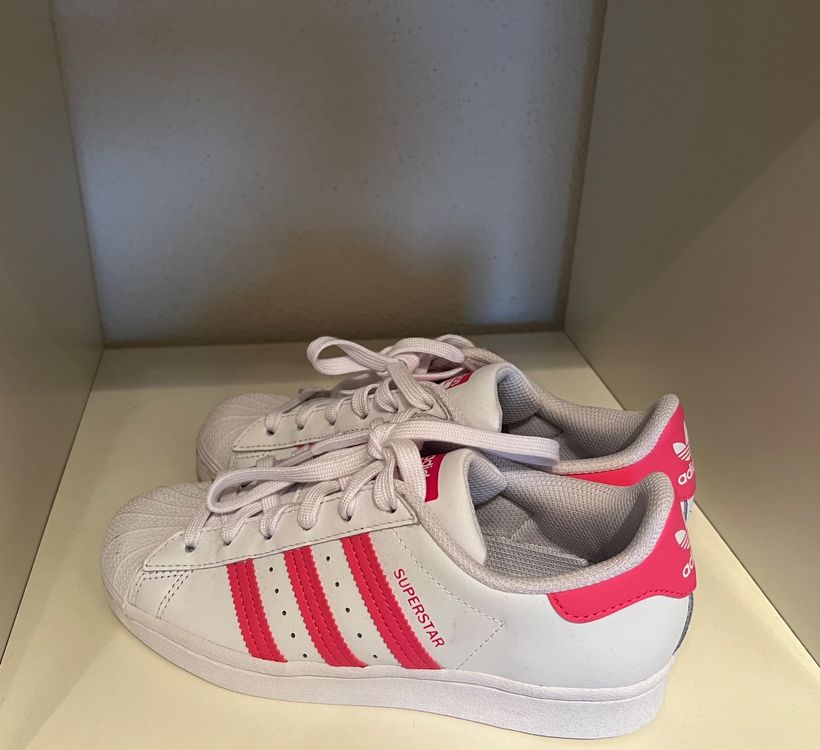 Superstars cheap weiß rosa