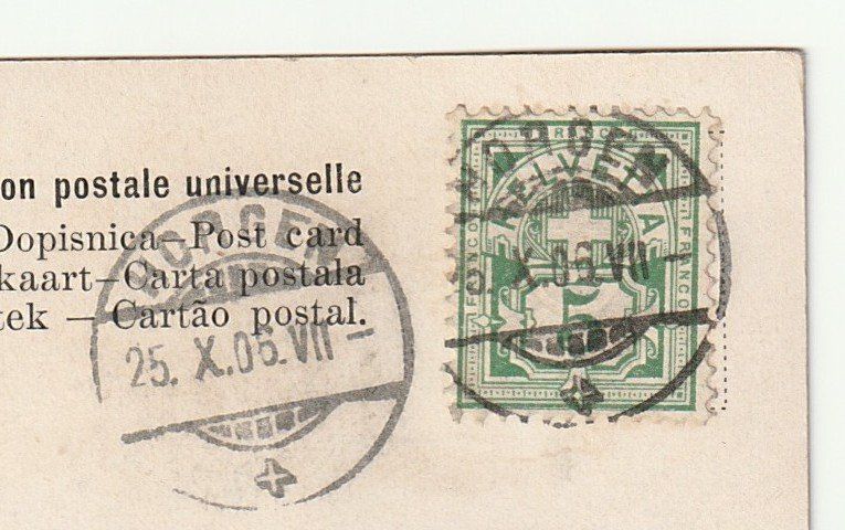 Cartoline postali: Ansichtskarte Trauben Motiv, 25.10.1905 – Usato da St. Gallen venduto da Ricardo_Deals 2