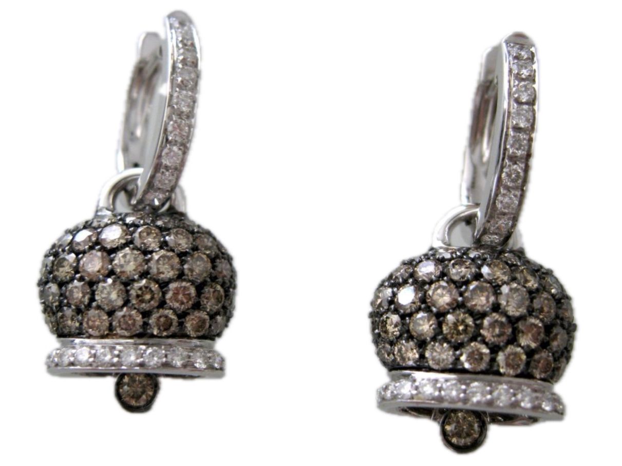 Orecchini pendenti & Orecchini a lobo: Boucles D'oreilles Chantecler "Campanella" – Nuovo (secondo la descrizione) da Geneve venduto da iBest