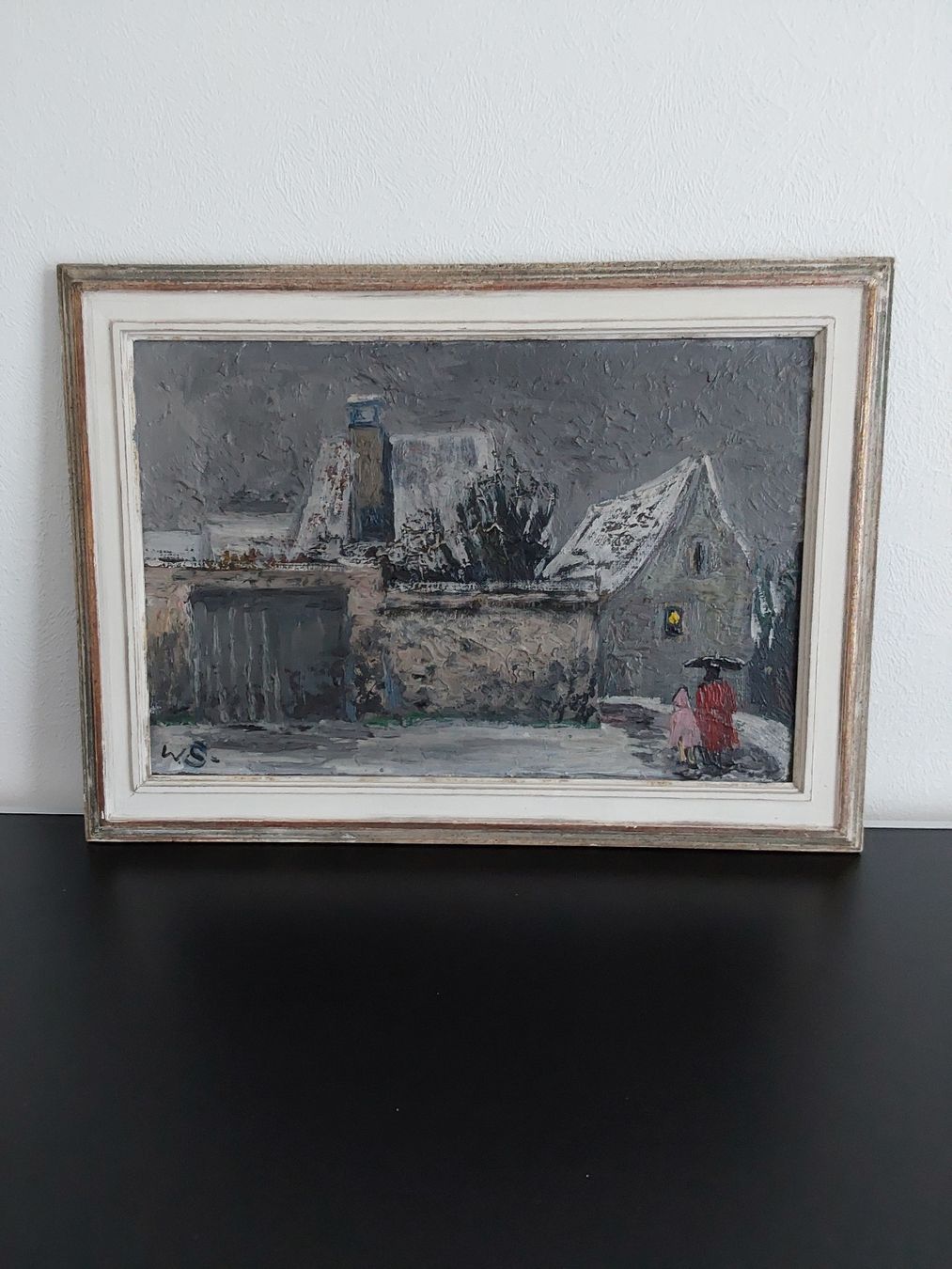 Dipinti: Sauter Walter Oelbild mit Rahmen 37x51cm. – Usato da Steinach venduto da Chilli1957