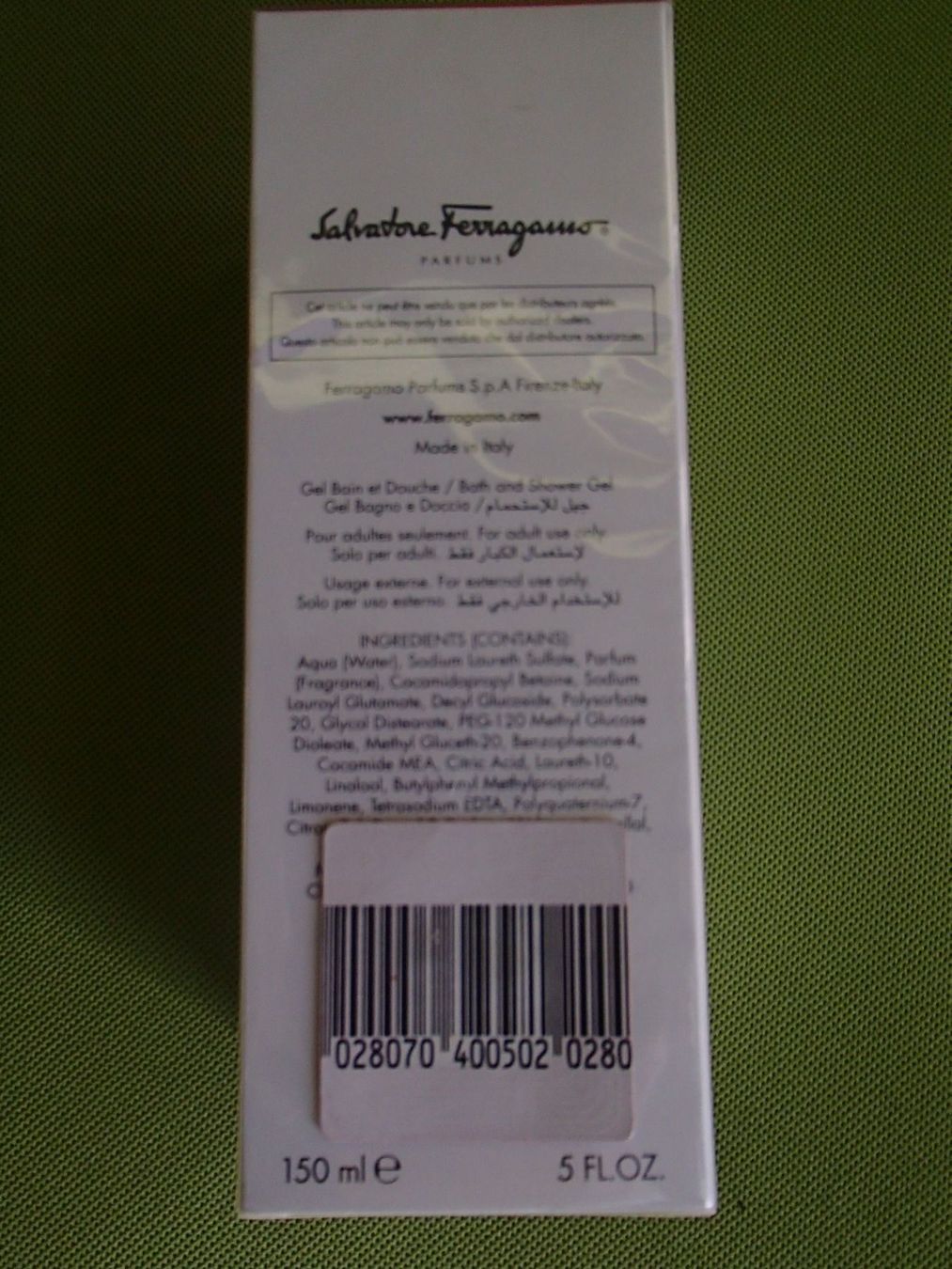 Duschen: Salvatore Ferragamo Bade-und Duschgel – Neu und originalverpackt aus Schöfflisdorf von pullux 3