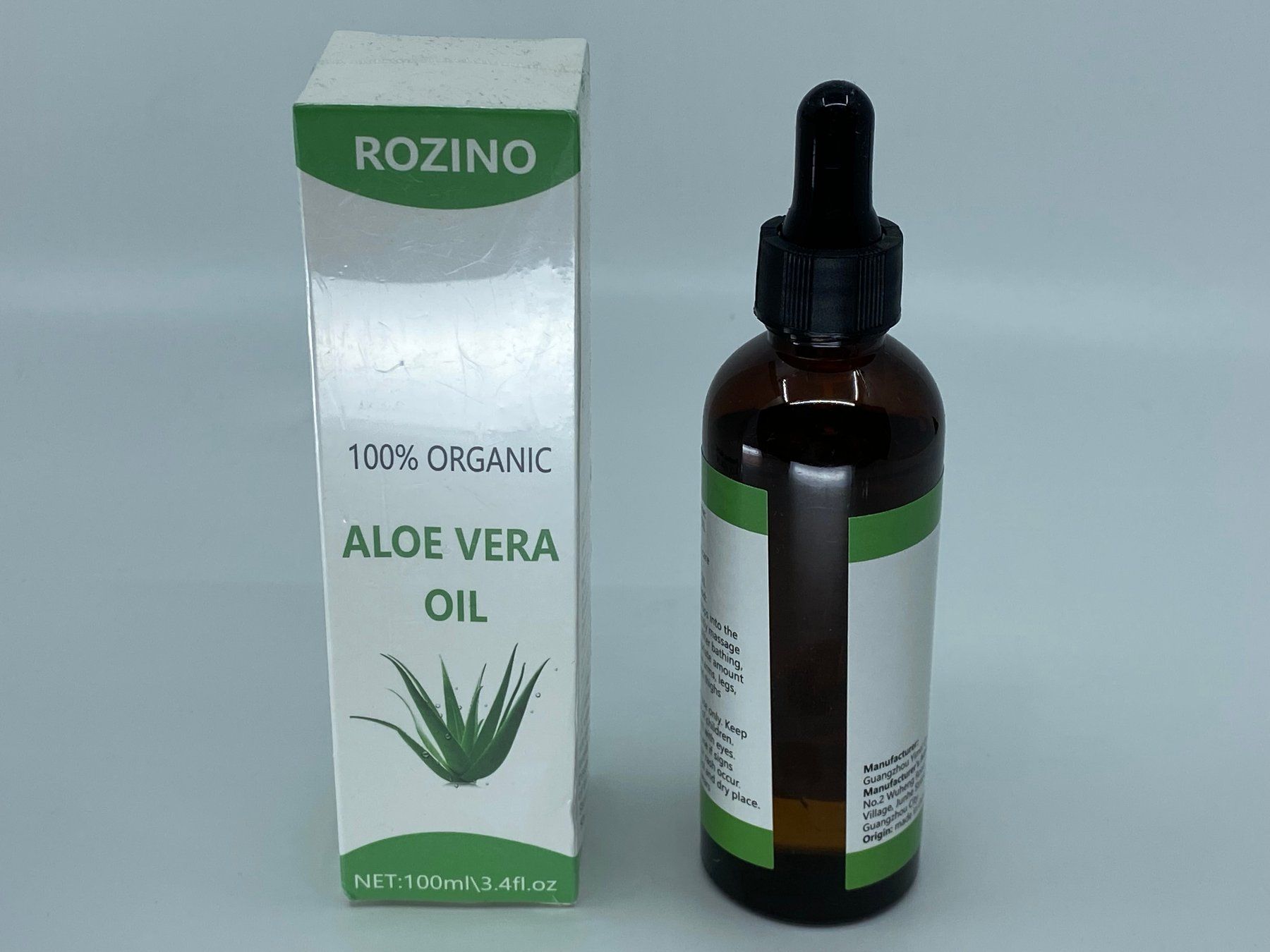 Oli essenziali: 100 Ml Ätherisches Aloe Vera-Öl mit Pipette – Nuovo e nell'imballaggio originale da Langwiesen venduto da rtWebshop 2