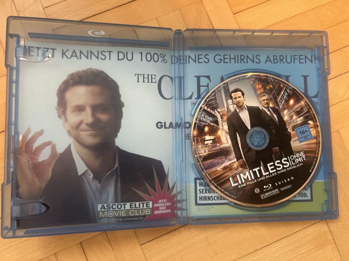Tutti i DVDs: Limitless - ohne Limit – Nuovo (secondo la descrizione) da Winterthur venduto da swiss_quality1 2