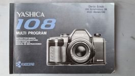 Yashica 108 Multi Program-Original Anleitung / Mode d'emploi