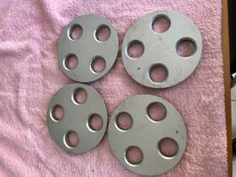 4 Alufegendeckel evtl.für Ford 4Loch  gebraucht