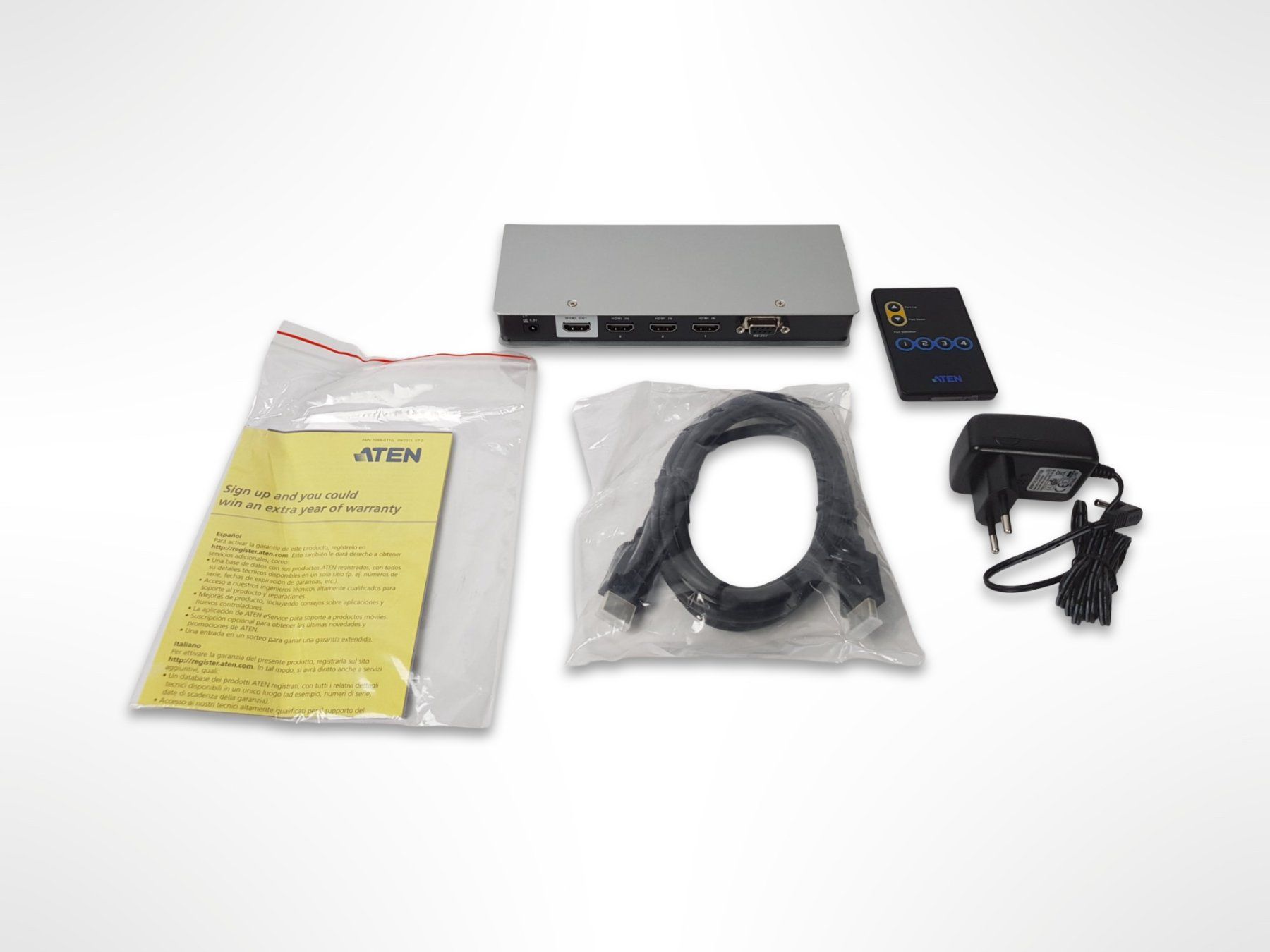 Hubs & Switches: VANCRYST HDMI 4-Port Switch – Gebraucht aus Suhr von Restwert_Suhr 1