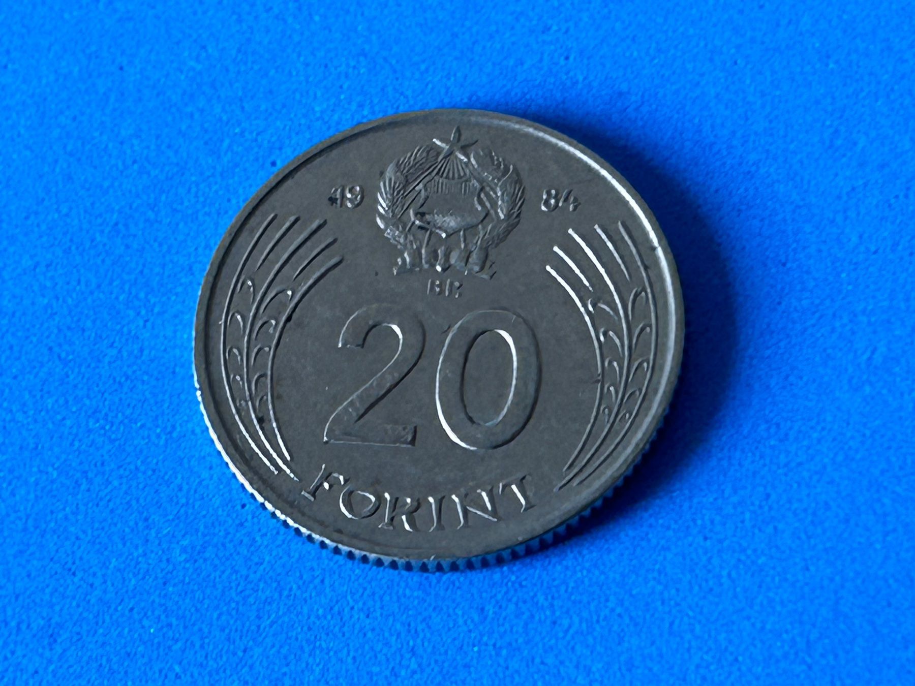 Tutti le monete: Hungary - 20 Forint 1984 – Usato da Corcelles NE venduto da AJKader 2