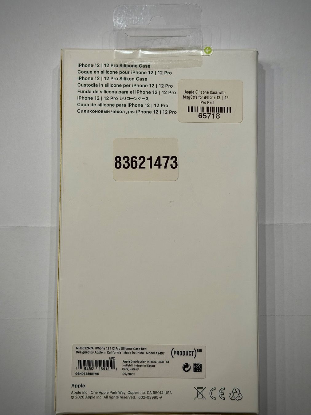 Apple Covers & Schutzfolien: Apple iPhone 12 / 12 Pro Silikon Case MagSafe rot – Neu (gemäss Beschreibung) aus Wädenswil von Elisabeth25 1