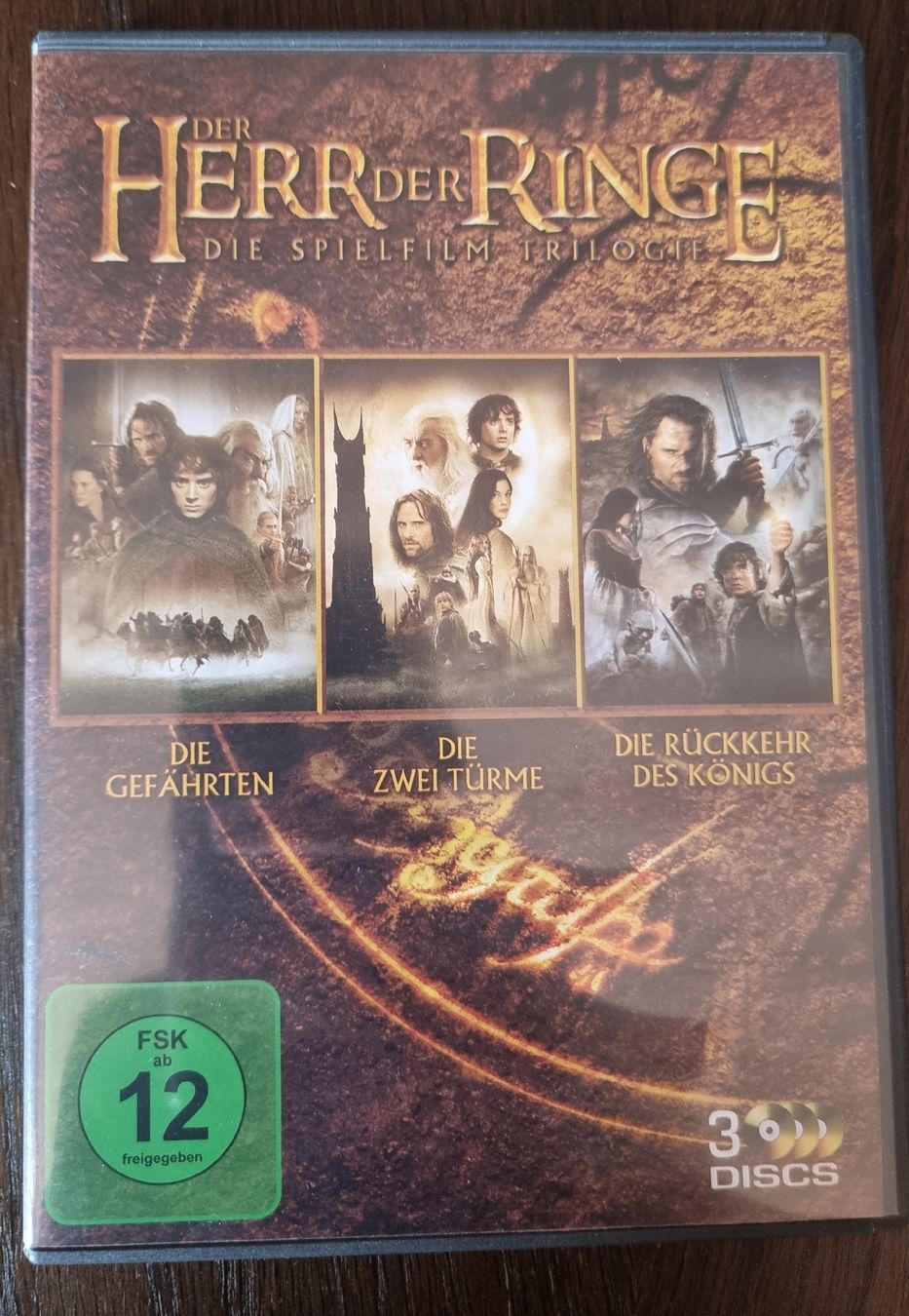 Tutti i DVDs: Herr der Ringe - alle 3 Filme – Usato da Wohlen AG venduto da ams_77k2