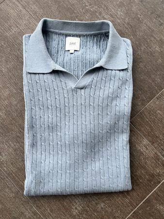 Paul Kabelmuster Gr. L Kurzarmpullover