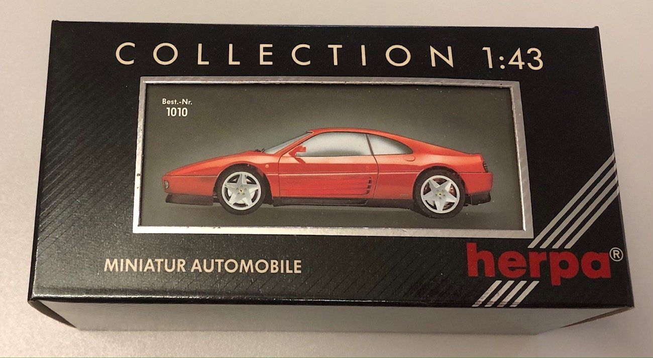 Ferrari Modellini d'auto: Herpa 1:43 / 1010 / Ferrari 348 tb – Nuovo e nell'imballaggio originale da Eggersriet venduto da uncletoni 5