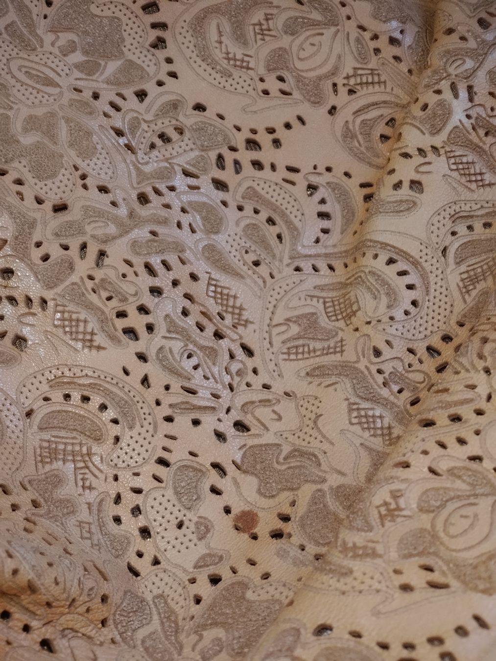 Taschen für Damen: Sac Marco Buggiani en cuir beige - chic & pratique – Gebraucht aus Farvagny-le-Grand von LaCaverne 1