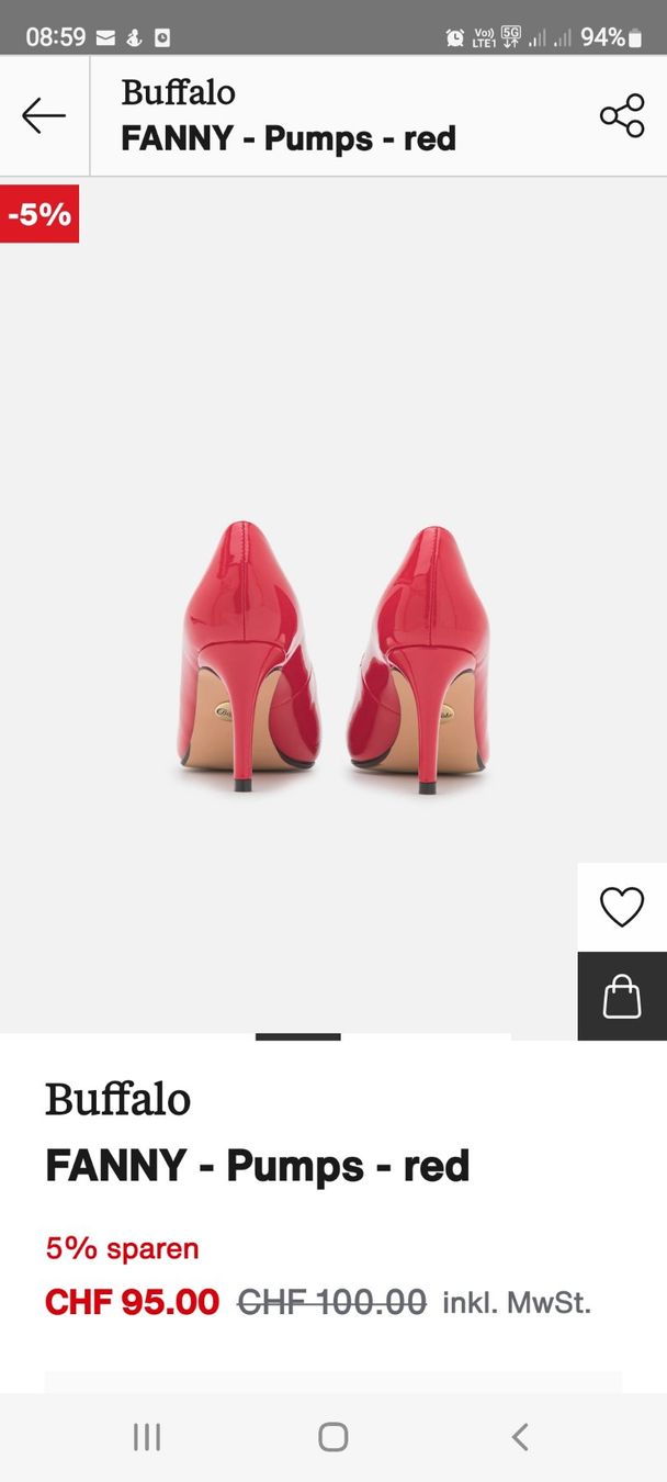 Buffalo Damenschuhe: Schuhe/ Pumps – Neu und originalverpackt aus Kirchberg BE von caki-coki2017 2