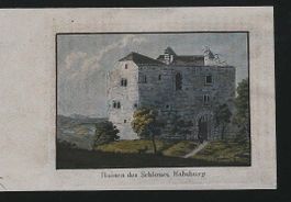 Habsburg Aquatinta altkoloriert
