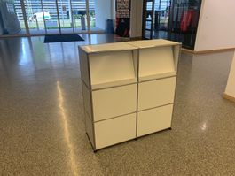 USM Emfangs pult. Weiss Lieferung Gratis