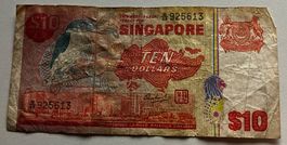 Singapur 10 Dollars