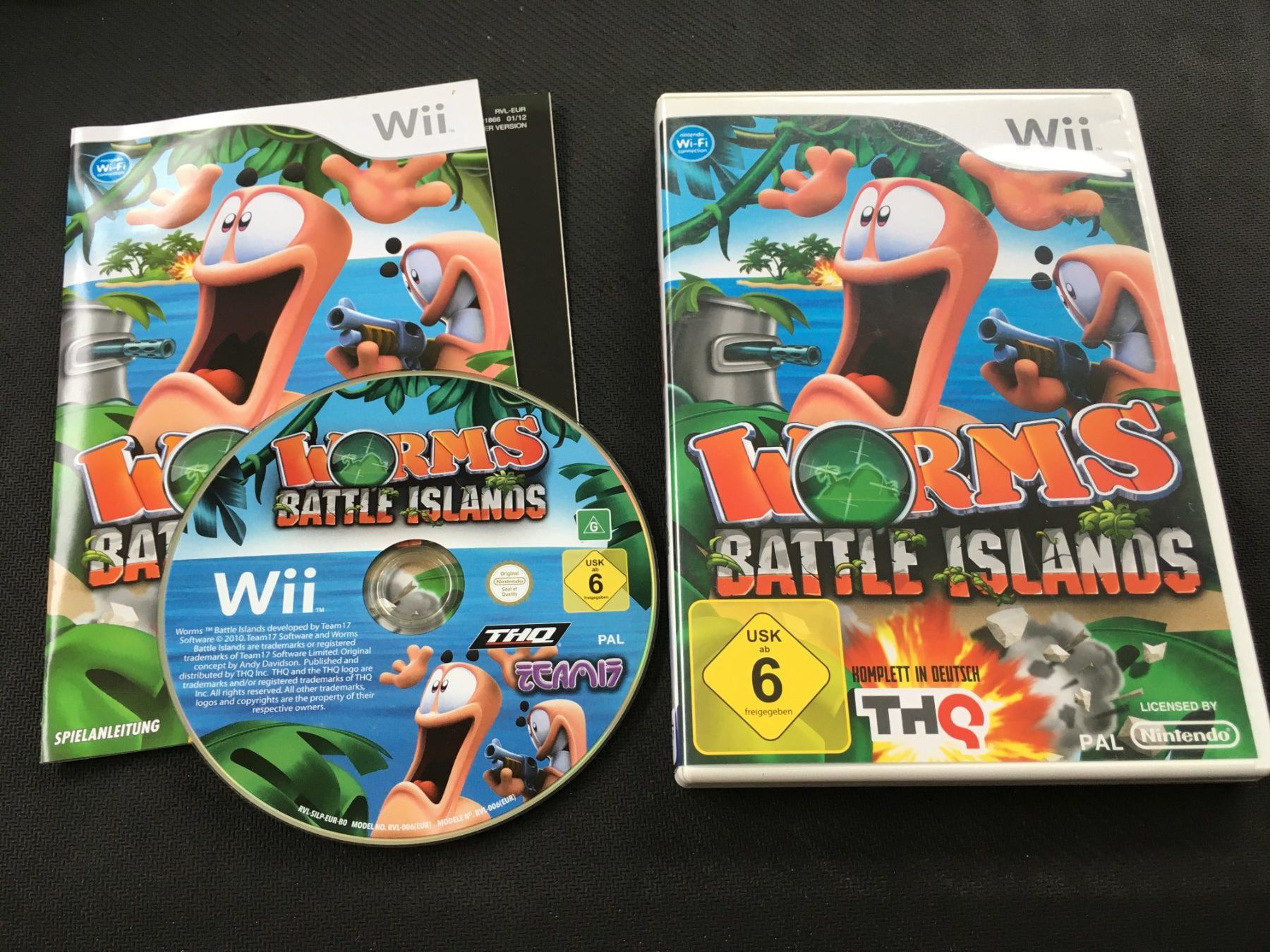 Nintendo Giochi: Worms Battle Island - Nintendo Wii – Usato da St.Gallen venduto da Punktchen01