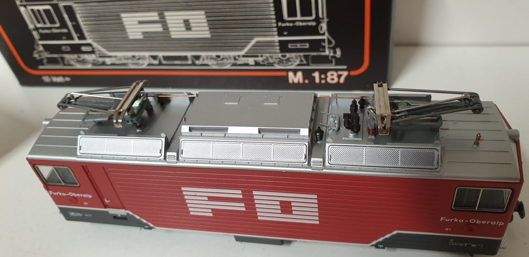 Bemo Modellini di ferrovie: Bemo FO Ge 4/4 Zahnradlokomotive – Nuovo (secondo la descrizione) da Geroldswil venduto da TopTrain54 4