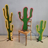 Mexiko Kaktus Deko Leuchten Leuchtreklame Stehlampen Set