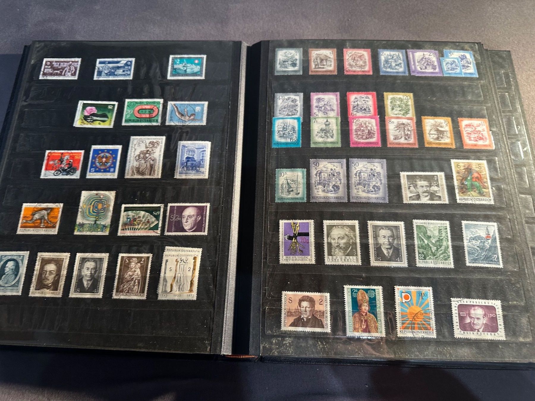 Tutti i francobolli: Sammlung Österreich - Schweiz mit einigen Postfrischen – Usato da Stettfurt venduto da 2442 4