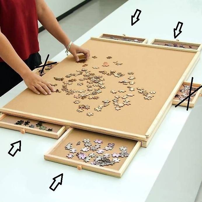 Tavoli: Puzzle Tisch – Usato da Langendorf venduto da Mali125 2