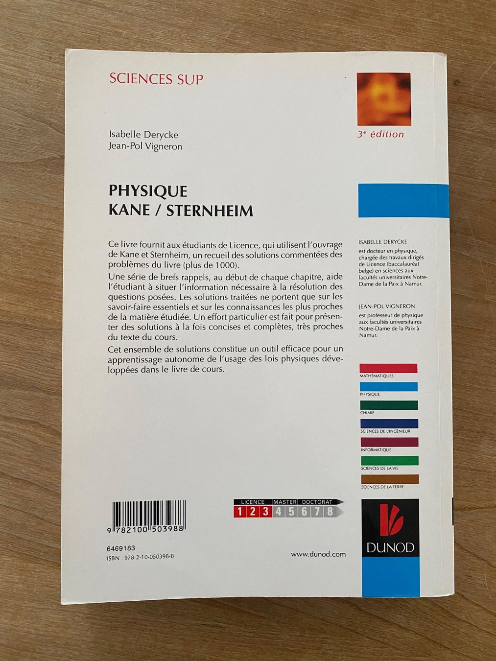 Libri: Physique Kane / Sternheim (3ème éd.) – Usato da Rochefort venduto da Philen292 1
