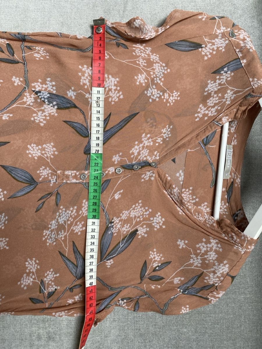 Nile Camicette: Nile leichtes Sommer-Bluse mit, Gr. S – Usato da Homberg b. Thun venduto da Homata 4