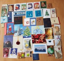 WEIHNACHTSKARTEN / PAKETANHÄNGER/ AUFKLEBER