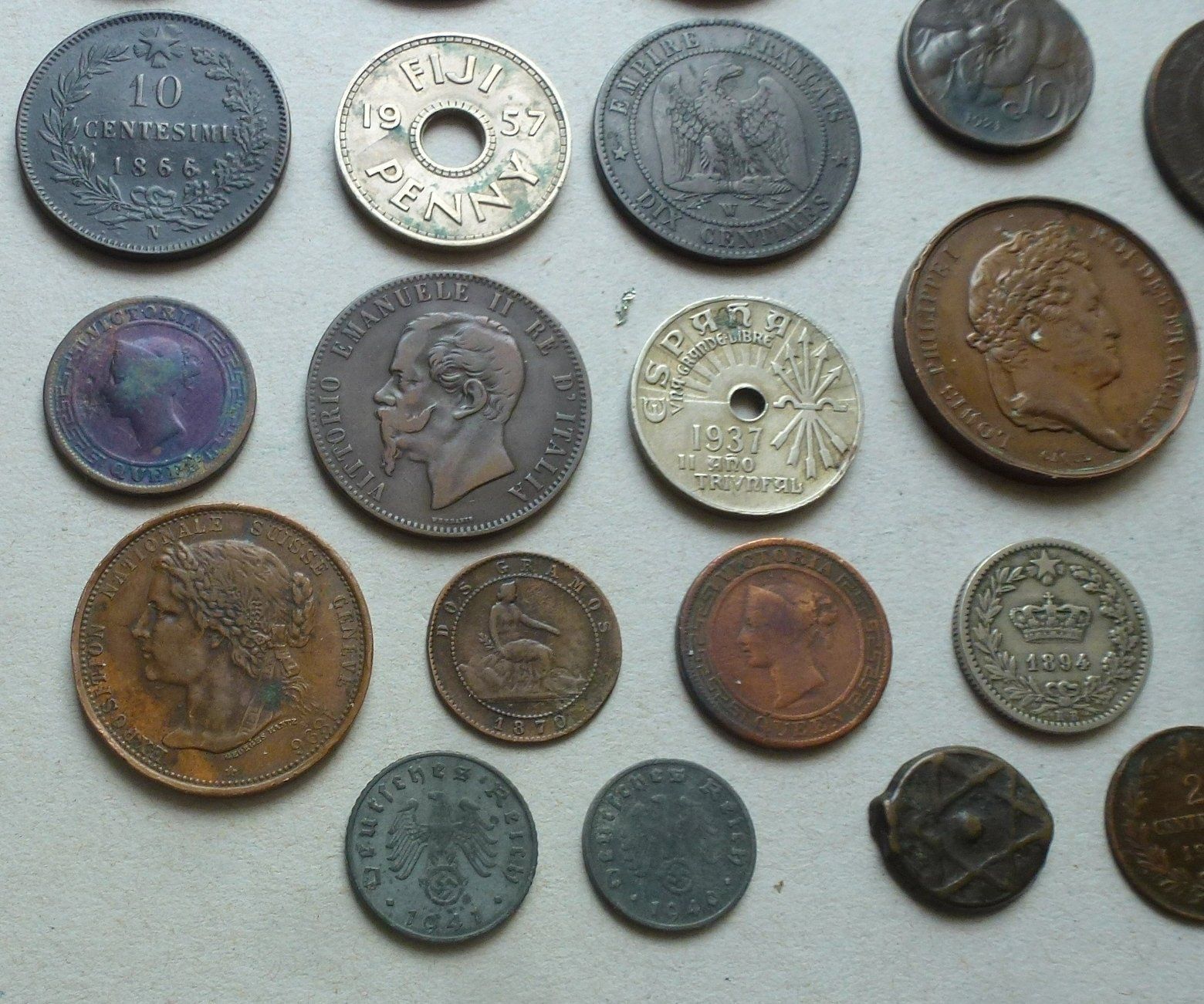 Tutti le monete: Lot ++ 35 Stück alte Münzen ab Römer, gute Werte mit dabei – Usato da Walkringen venduto da Casablanca777 3