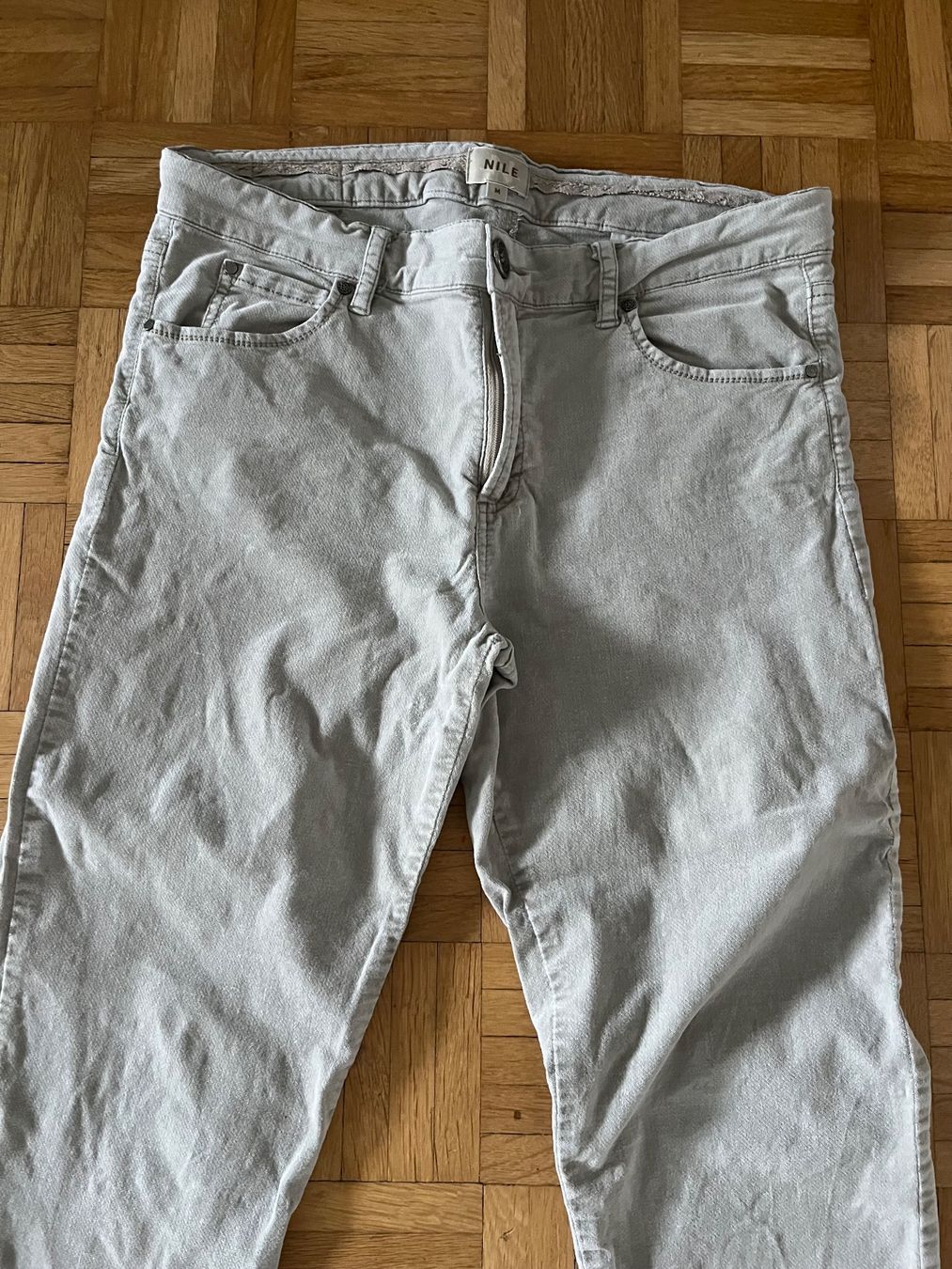 Nile Jeans: Nile 5 Pocket Jeans, samtoptik – Usato da Luzern venduto da Lampion 3