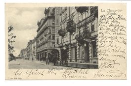 La Chaux-de-Fonds (NE) Rue Léopold Robert - Hotel Central