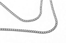 18k white gold chain