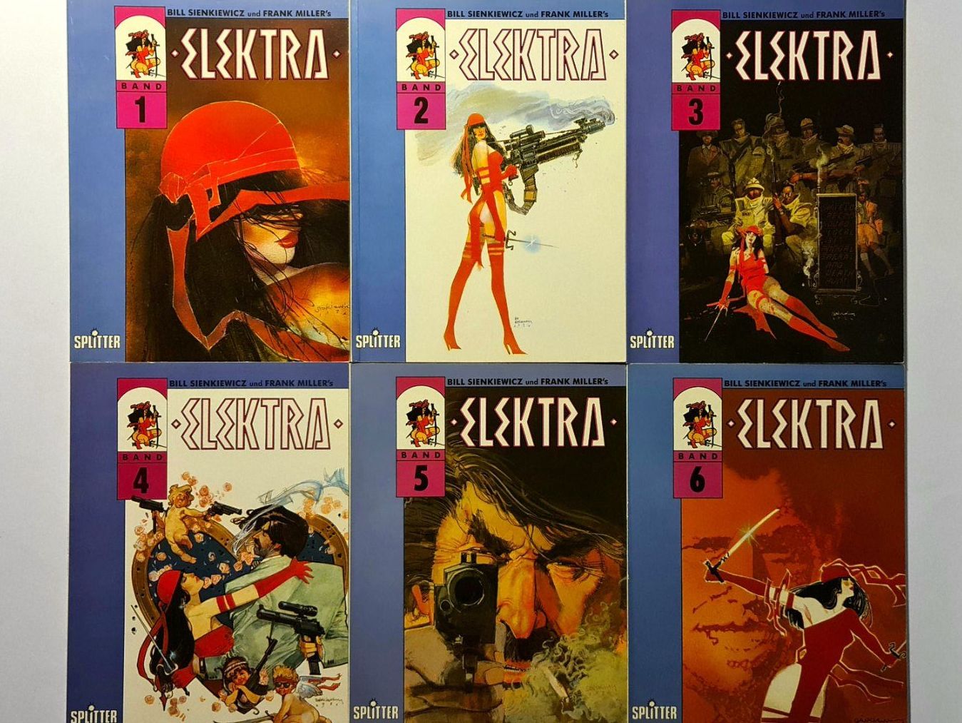Comics: Elektra Comic Sammlung 1-6, Splitter Verlag – Gebraucht aus Aesch BL von pri_fp8t