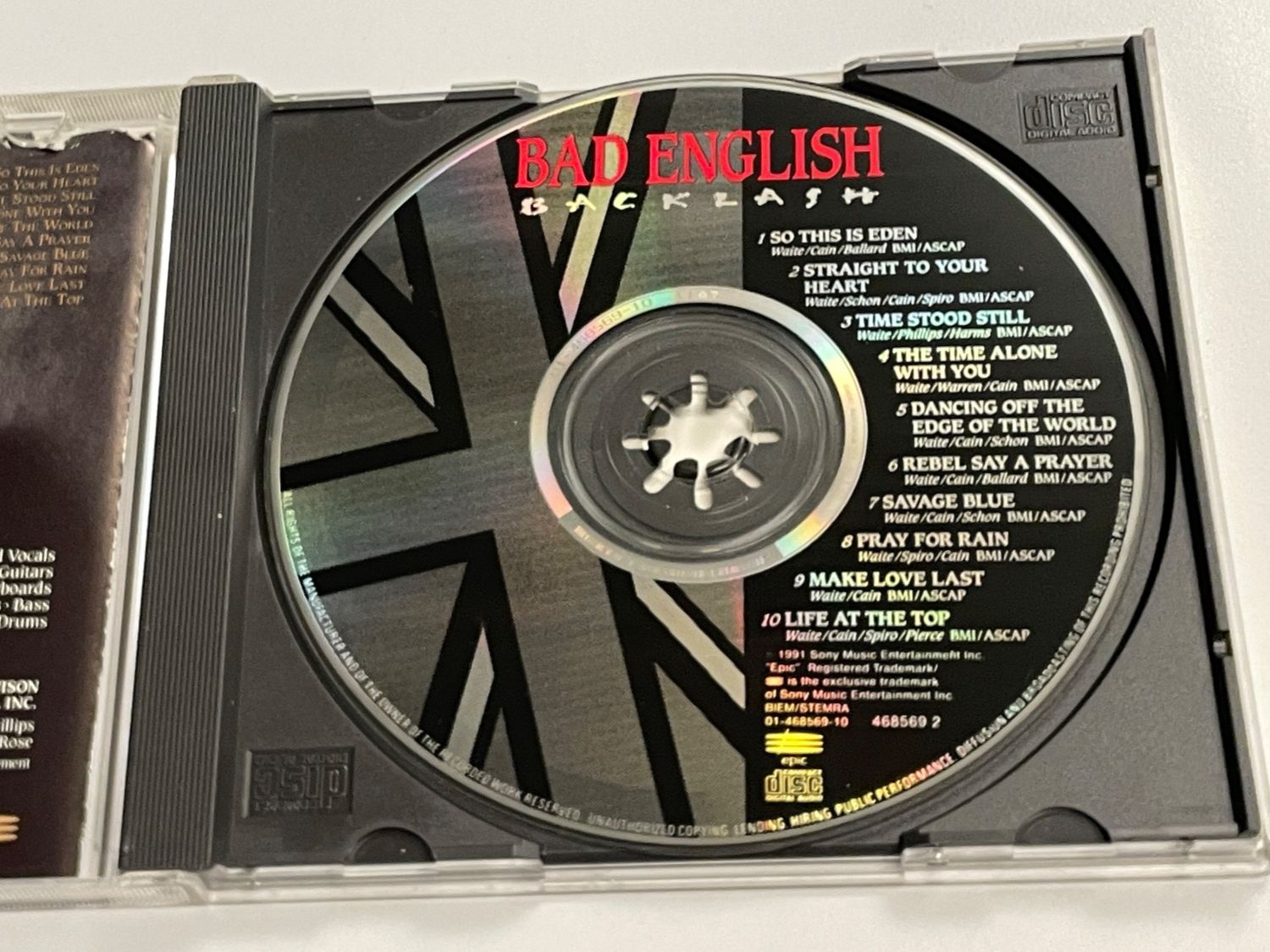 CD: Bad English-Backlash – Usato da Muri b. Bern venduto da AdidasCollector 3