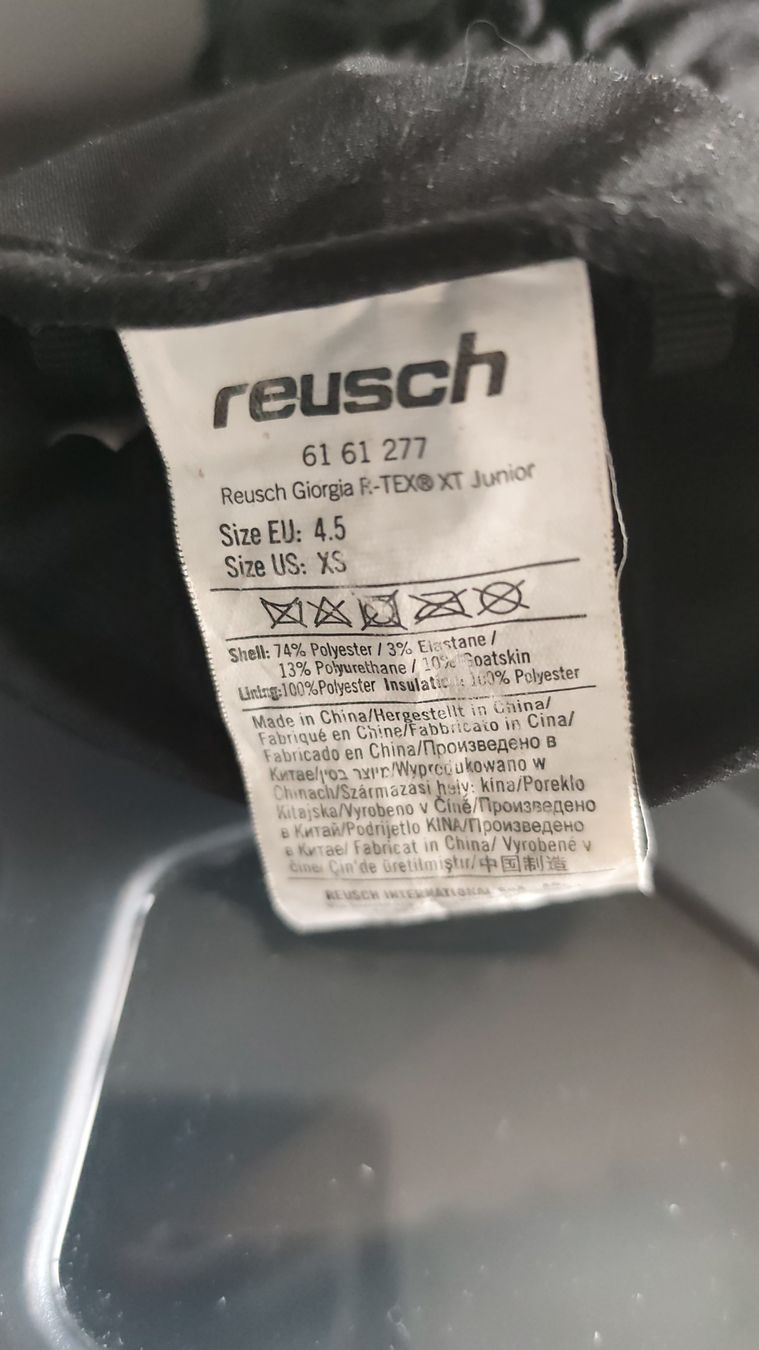 Reusch Guanti: Schnee Handschuhe  – Nuovo (secondo la descrizione) da Bigorio venduto da Elen78 2